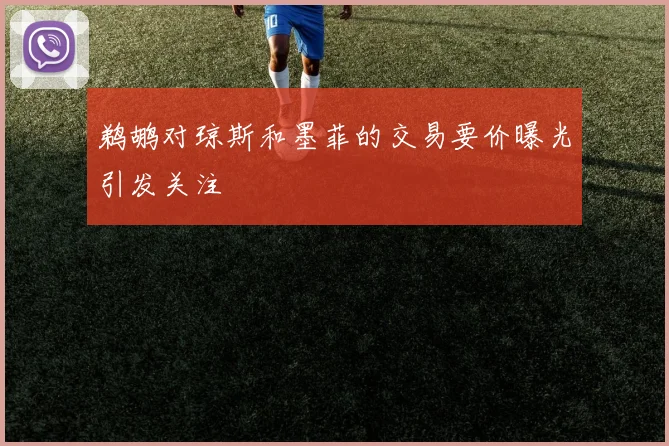 鹈鹕对琼斯和墨菲的交易要价曝光引发关注